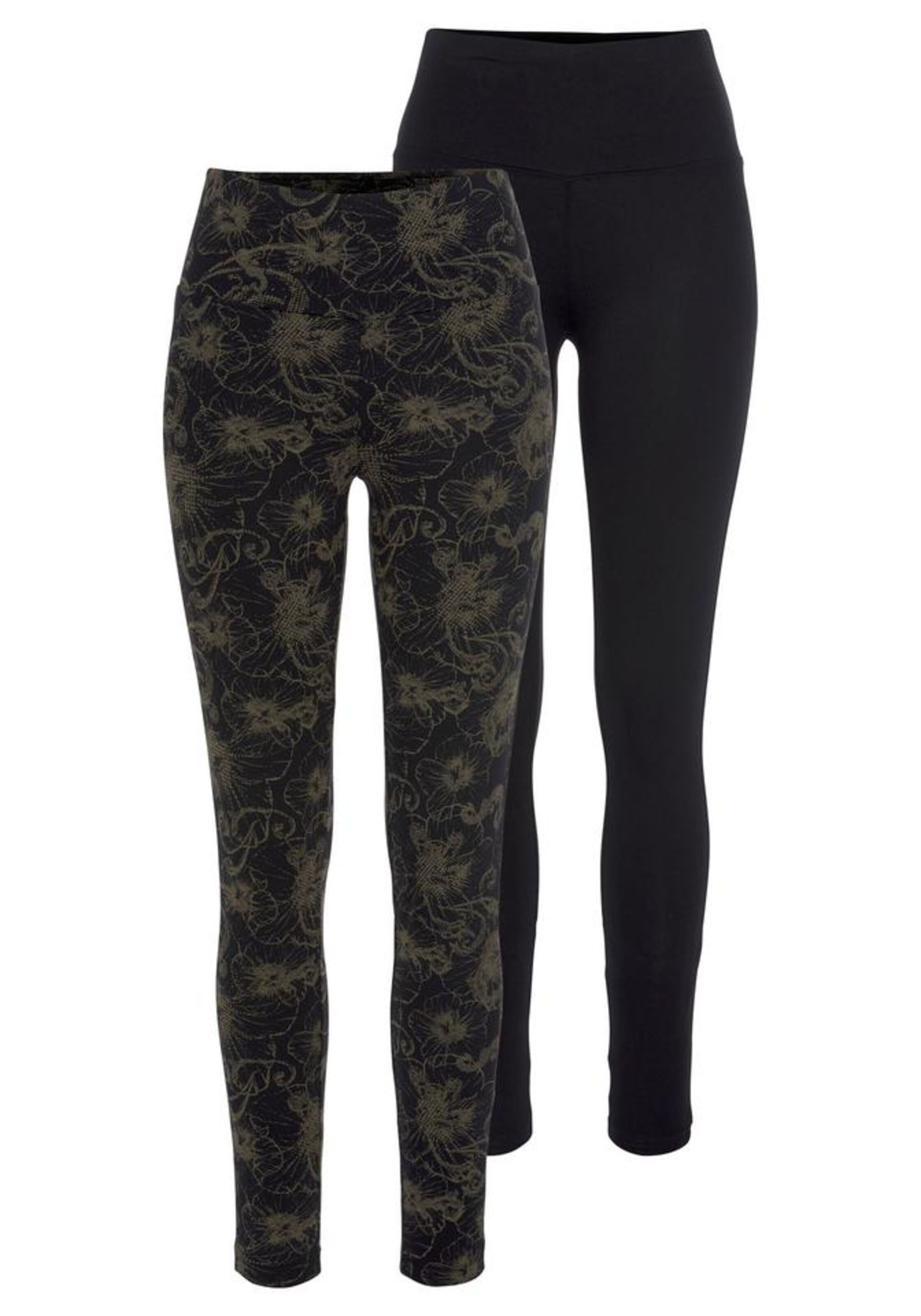 H.I.S Leggings in Grün: Vorderseite