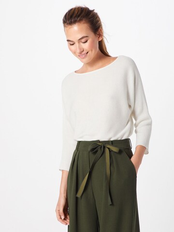 Pull-over 'Nora' VERO MODA en blanc : devant