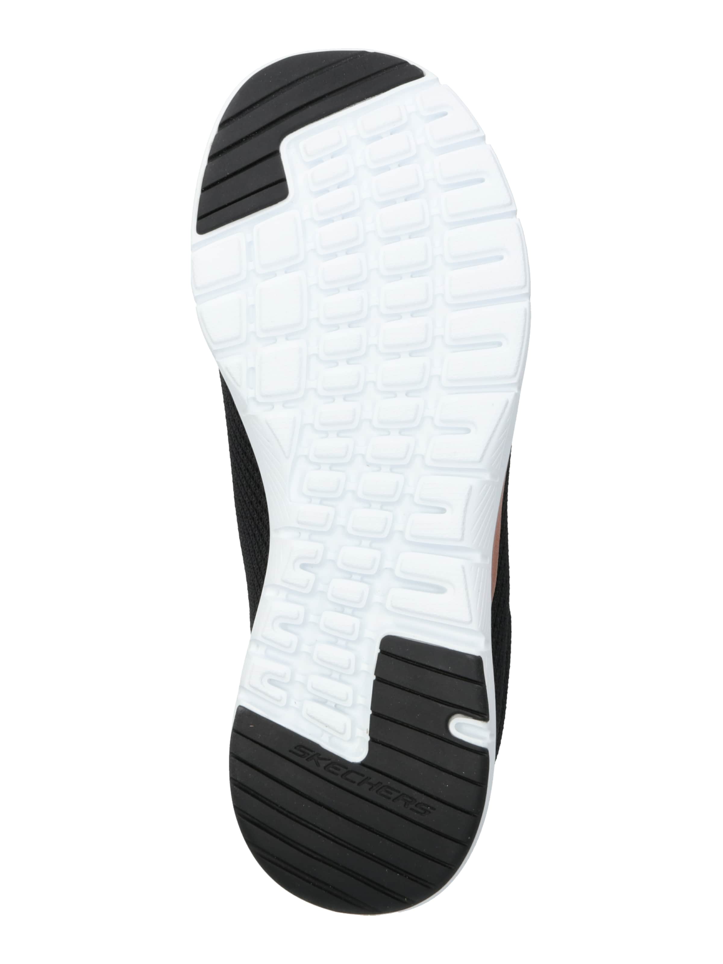 SKECHERS Låg sneaker 'Flex Appeal 3.0' i svart