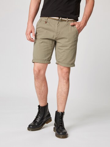 INDICODE JEANS Regular Shorts 'Royce' in Grün