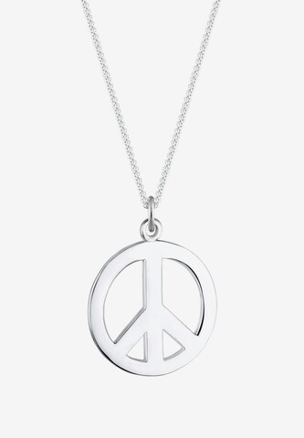 ELLI Necklace 'Peace-Zeichen' in Silver