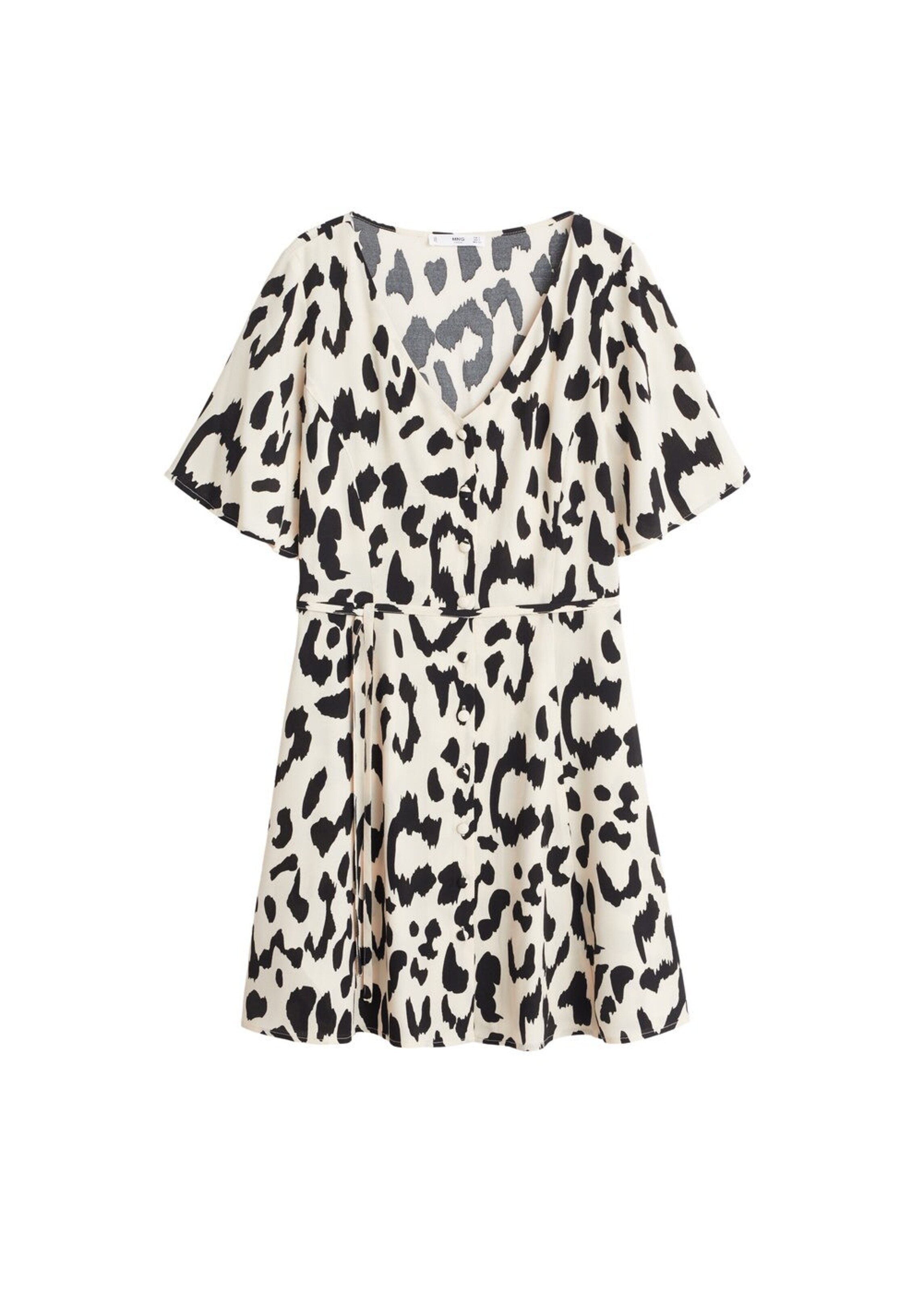 MANGO - Kleid 'sere' in schwarz