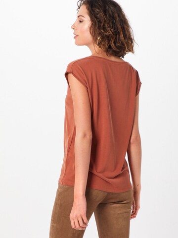 PIECES Shirt 'PCKAMALA' in Red: back
