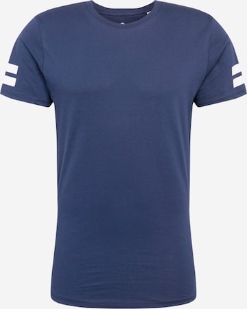 JACK & JONES T-shirt 'BORO' i blå: framsida
