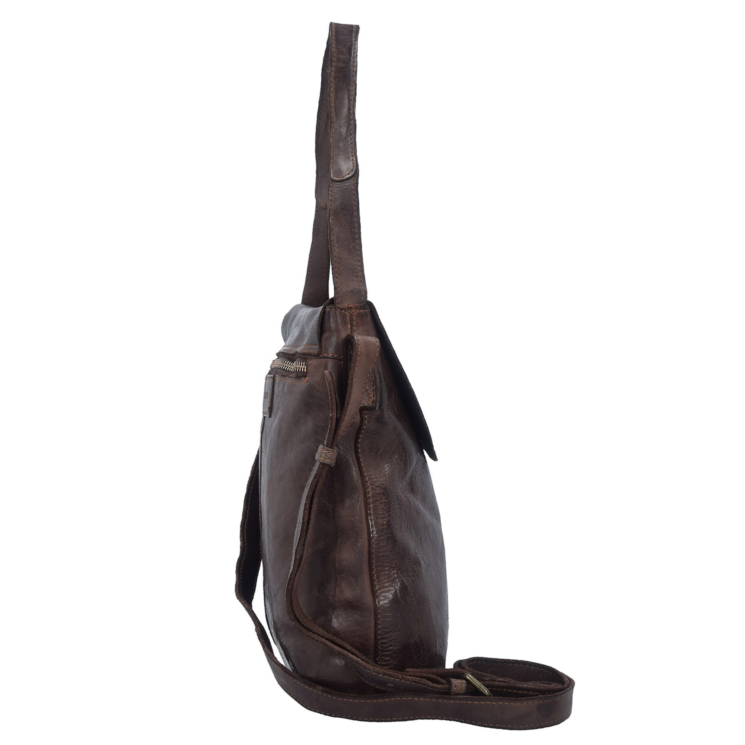 Harold's Schultertasche 'Submari' in Braun