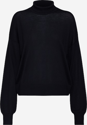 Samsøe Samsøe Sweater 'Kleo turtleneck 11265' in Black: front