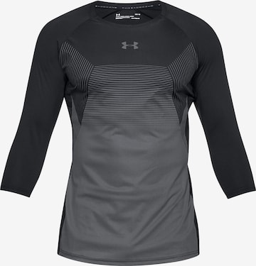 T-Shirt fonctionnel UNDER ARMOUR en noir : devant