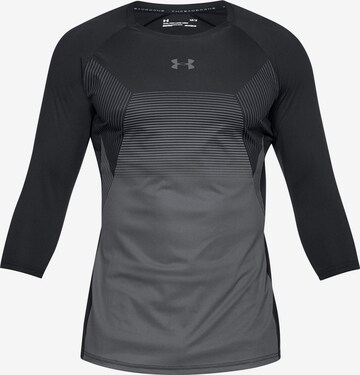 UNDER ARMOUR Functioneel shirt in Zwart: voorkant