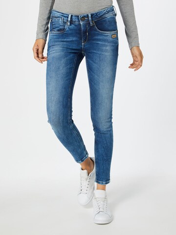 Gang Skinny Jeans 'Faye' in Blauw: voorkant