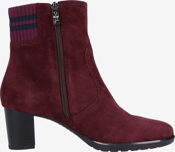 Bottines 'Orly' ARA en rouge