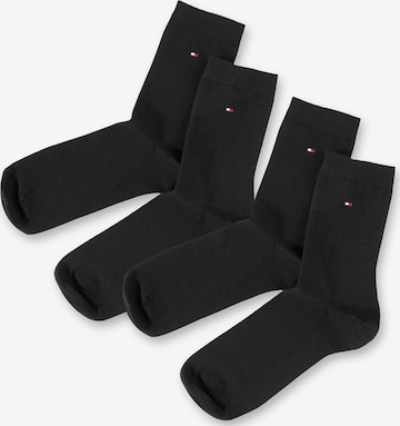 Chaussettes Tommy Hilfiger Underwear en noir : devant