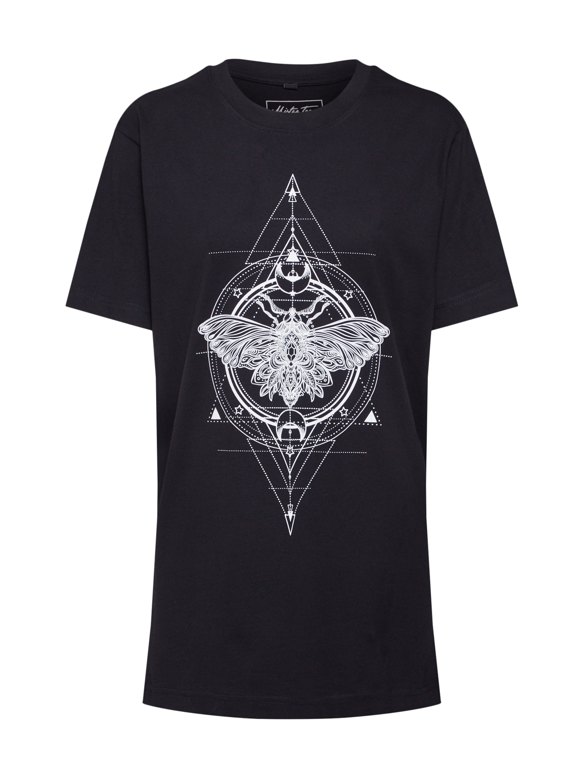 Merchcode Shirt 'Ladies Moth' in Black: front