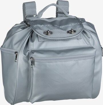 MANDARINA DUCK Backpack in Silver: front