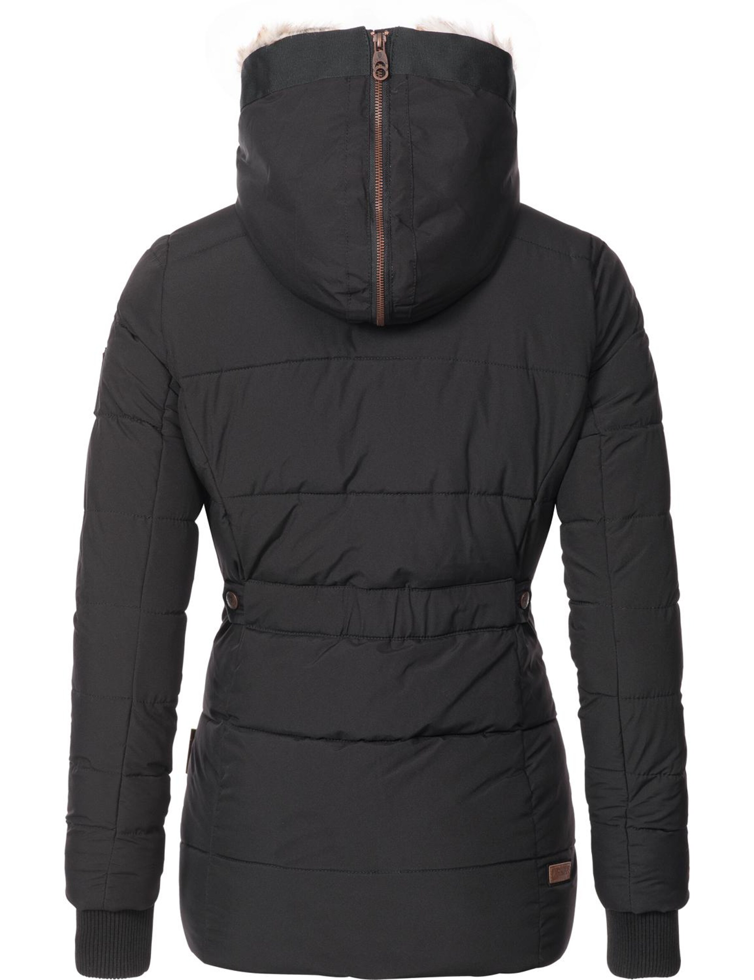 Veste d’hiver 'Nekoo' MARIKOO en noir