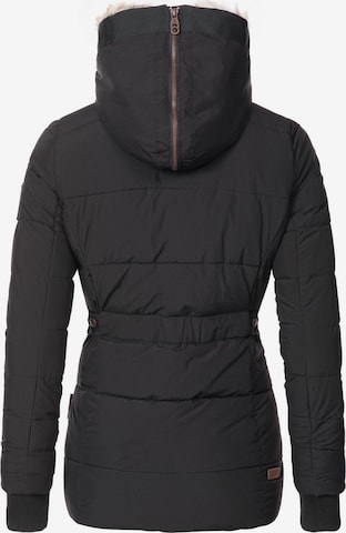 MARIKOO Winter jacket 'Nekoo' in Black