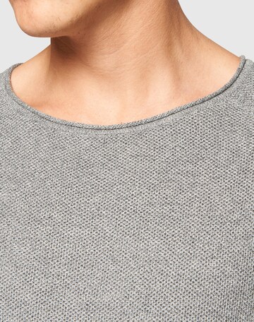 NOWADAYS Pullover 'Honeycomb' in Grau