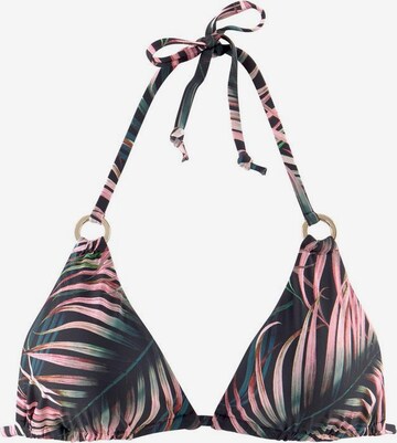 LASCANA Triangle Bikini Top in Mixed colors: front