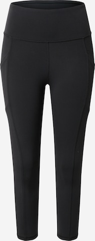 Skinny Pantaloni sport de la Marika pe negru: față