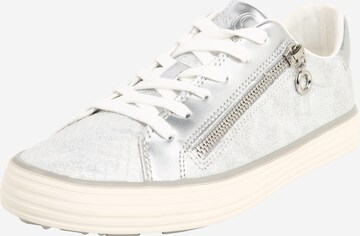 s.Oliver Sneakers laag in Zilver: voorkant