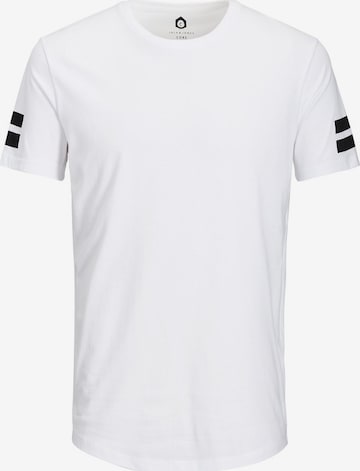 T-Shirt 'Boro' JACK & JONES en blanc : devant