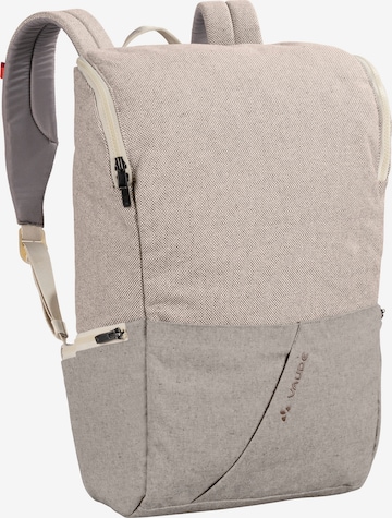 VAUDE Backpack in Beige: front