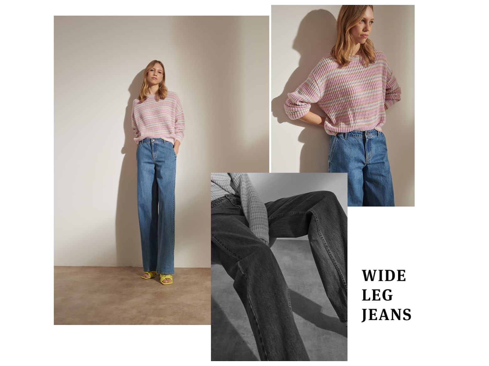 Three styling ideas New jeans combinations
