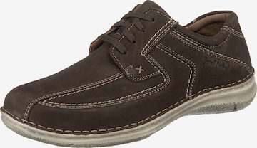 JOSEF SEIBEL Lace-Up Shoes 'Anvers' in Brown: front