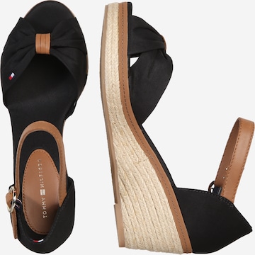 TOMMY HILFIGER Sandals 'Elba' in Black