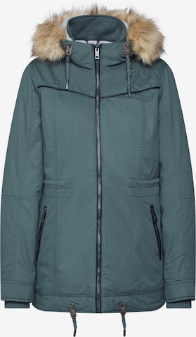 Parka d’hiver 'lTINA' ONLY en vert : devant