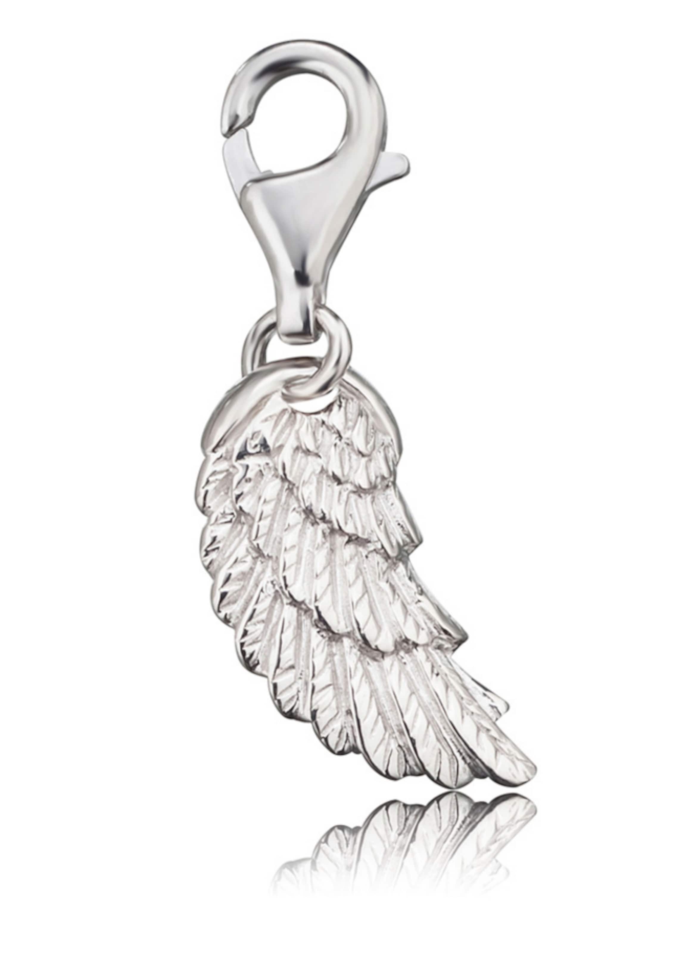 Engelsrufer Pendant 'Flügel, ERC-WING' in Silver: front