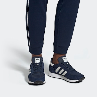 adidas Originals Forest Grove sneakers in navy adidas Originals Forest Grove sneakers in navy