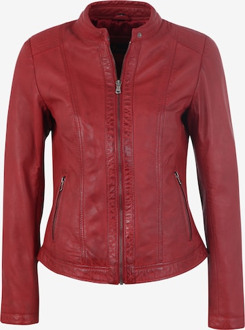 7ELEVEN Lederjacke 'URSULA' in Rot