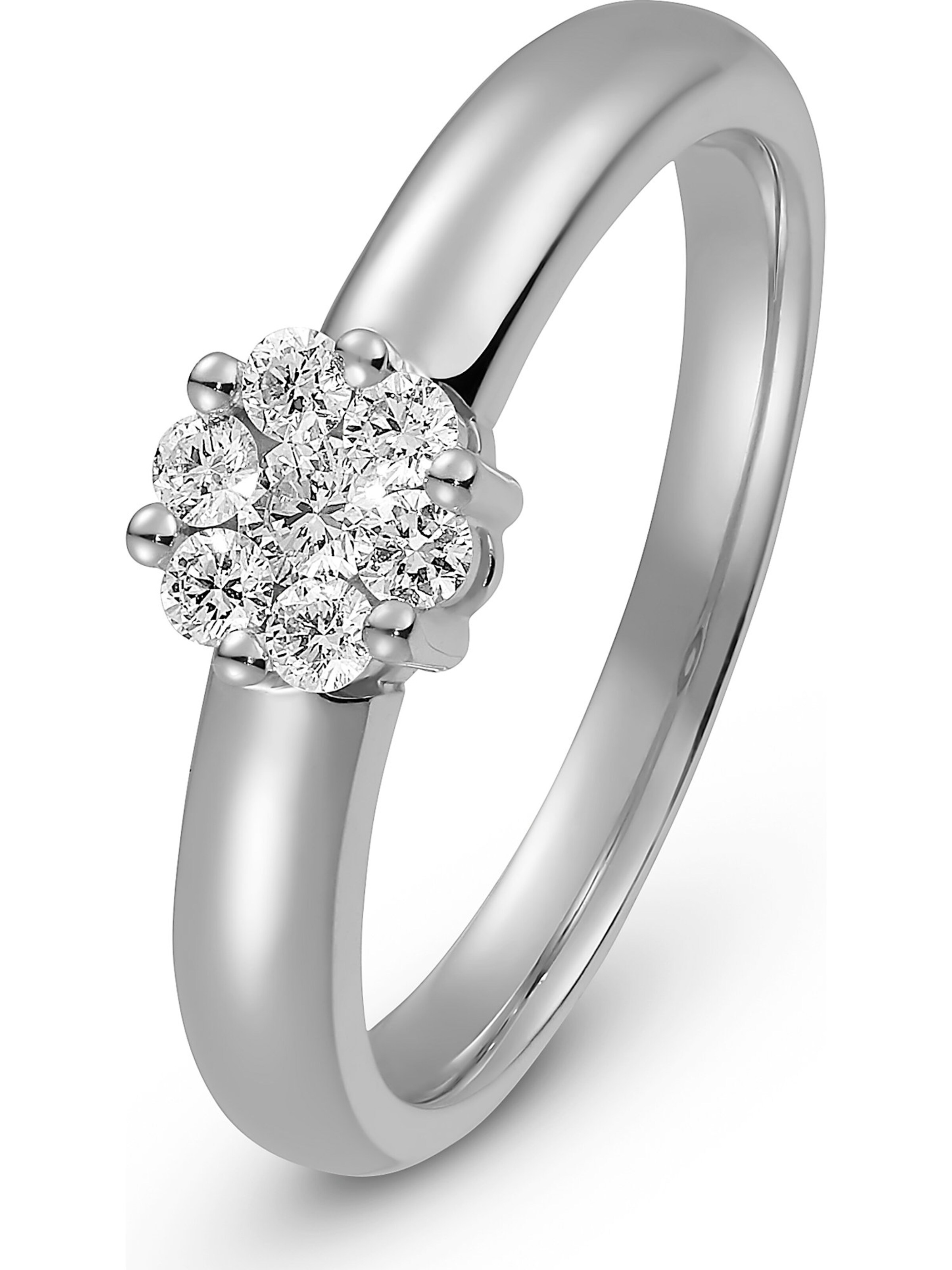 CHRIST Ring in Silber: Vorderseite