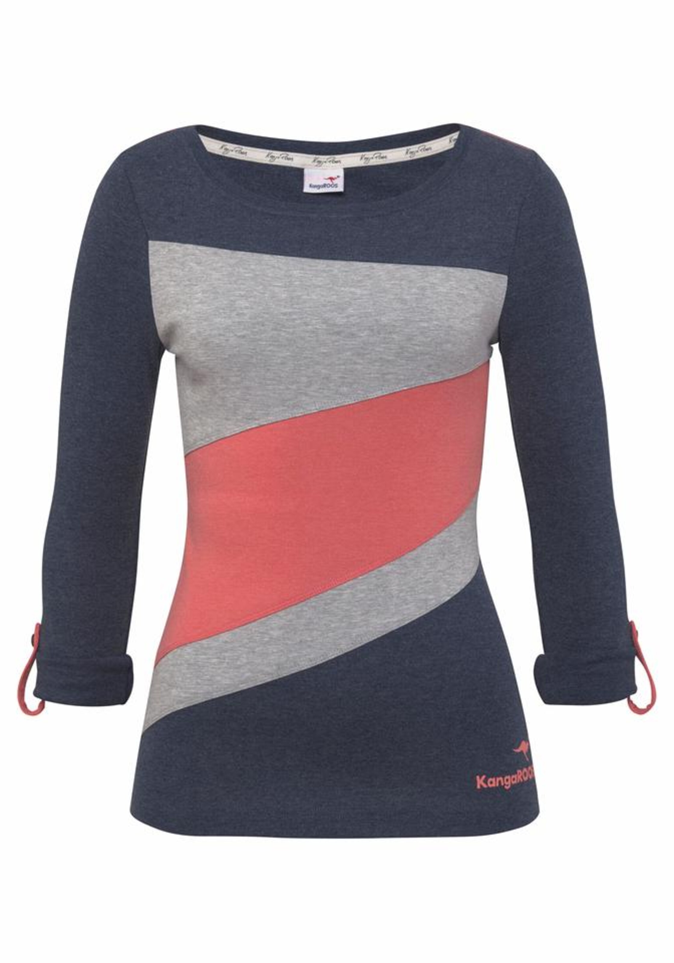 KangaROOS Longsleeve in Blau: Vorderseite