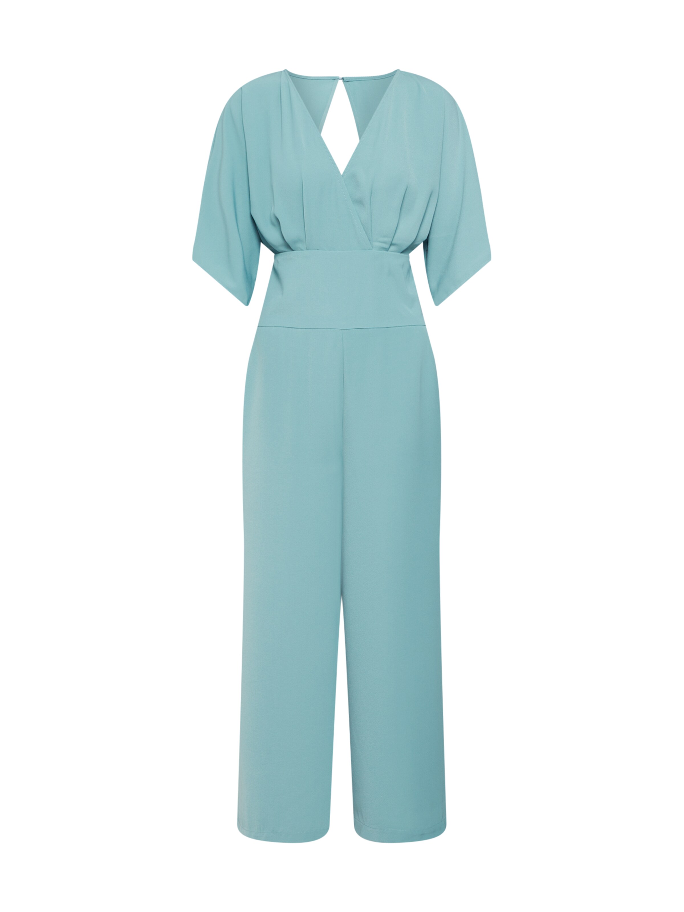 VILA - Jumpsuit 'VIPRIMA 2/4 CROPPED JUMPSUIT/KA' in de kleur Jade groen