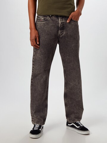 DIESEL Loosefit Jeans 'D-MACS' i svart: framsida