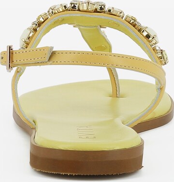 EVITA T-Bar Sandals 'OLIMPIA' in Yellow