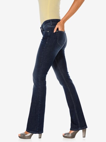 MAC Bootcut Jeans in Blauw