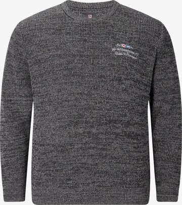 Jan Vanderstorm Sweater 'Beetu' in Grey: front