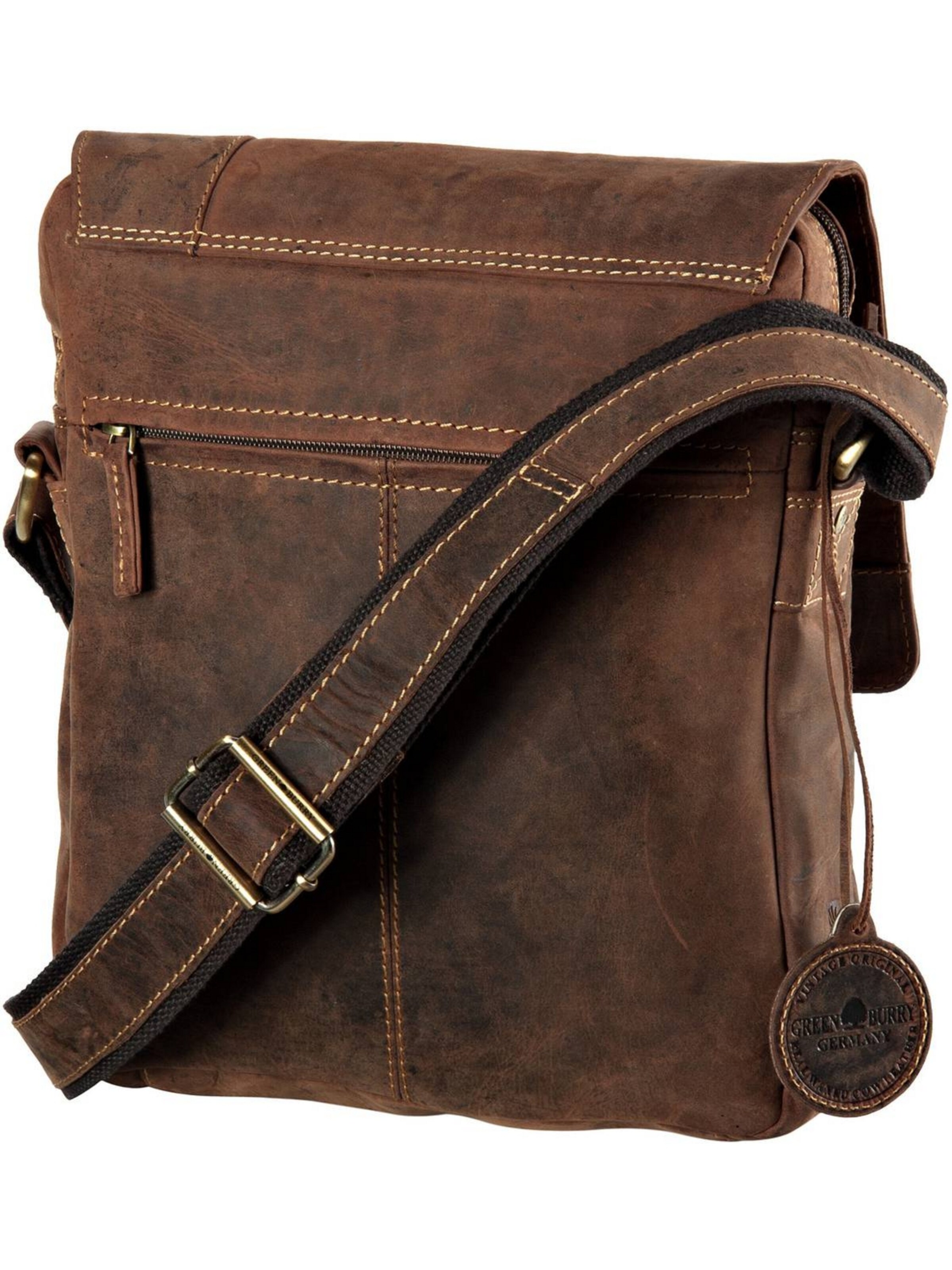 Sac à bandoulière GREENBURRY en marron