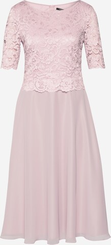 Robe de cocktail Vera Mont en rose : devant