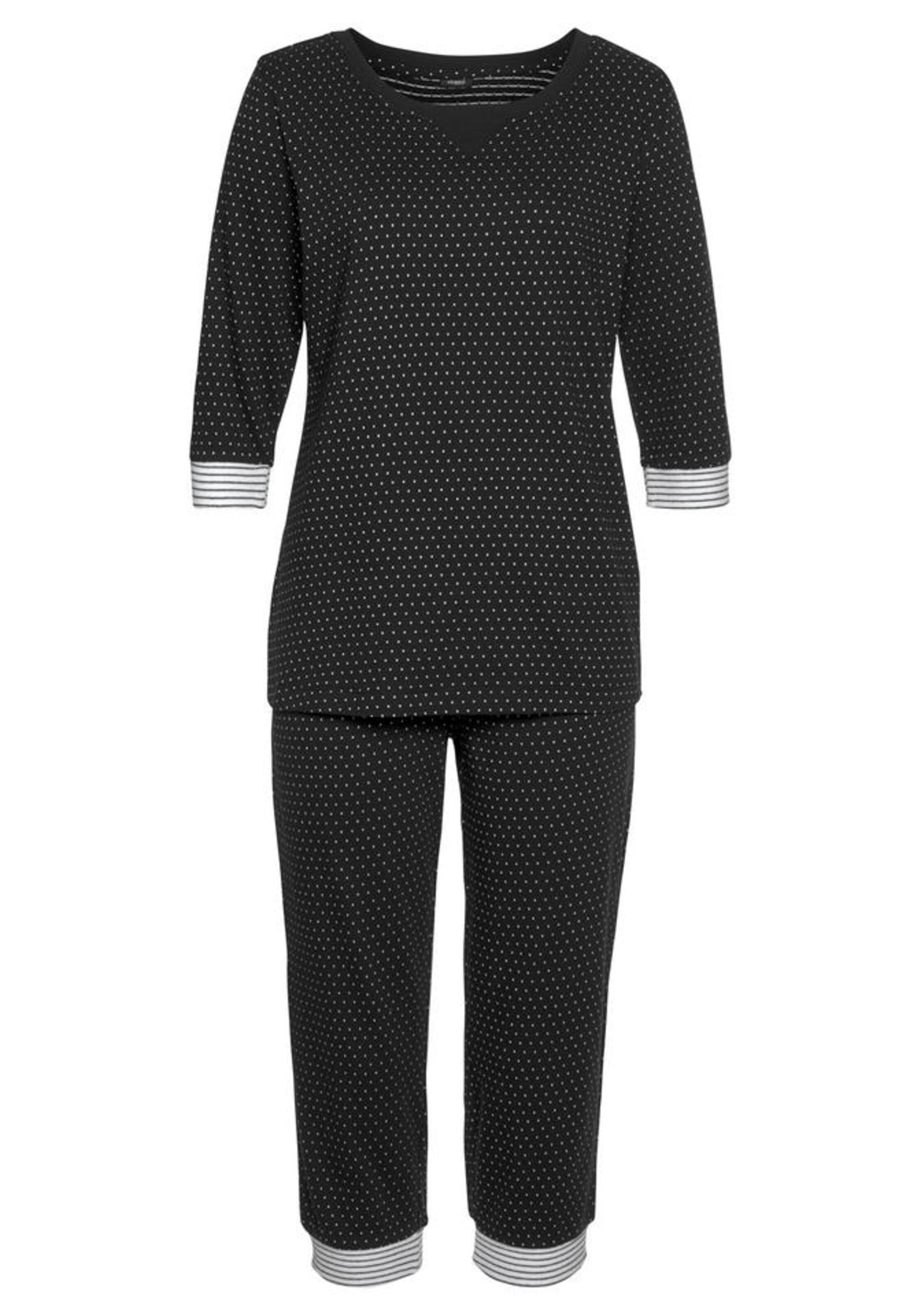 VIVANCE Pajama 'Vivance Dreams' in Black: front