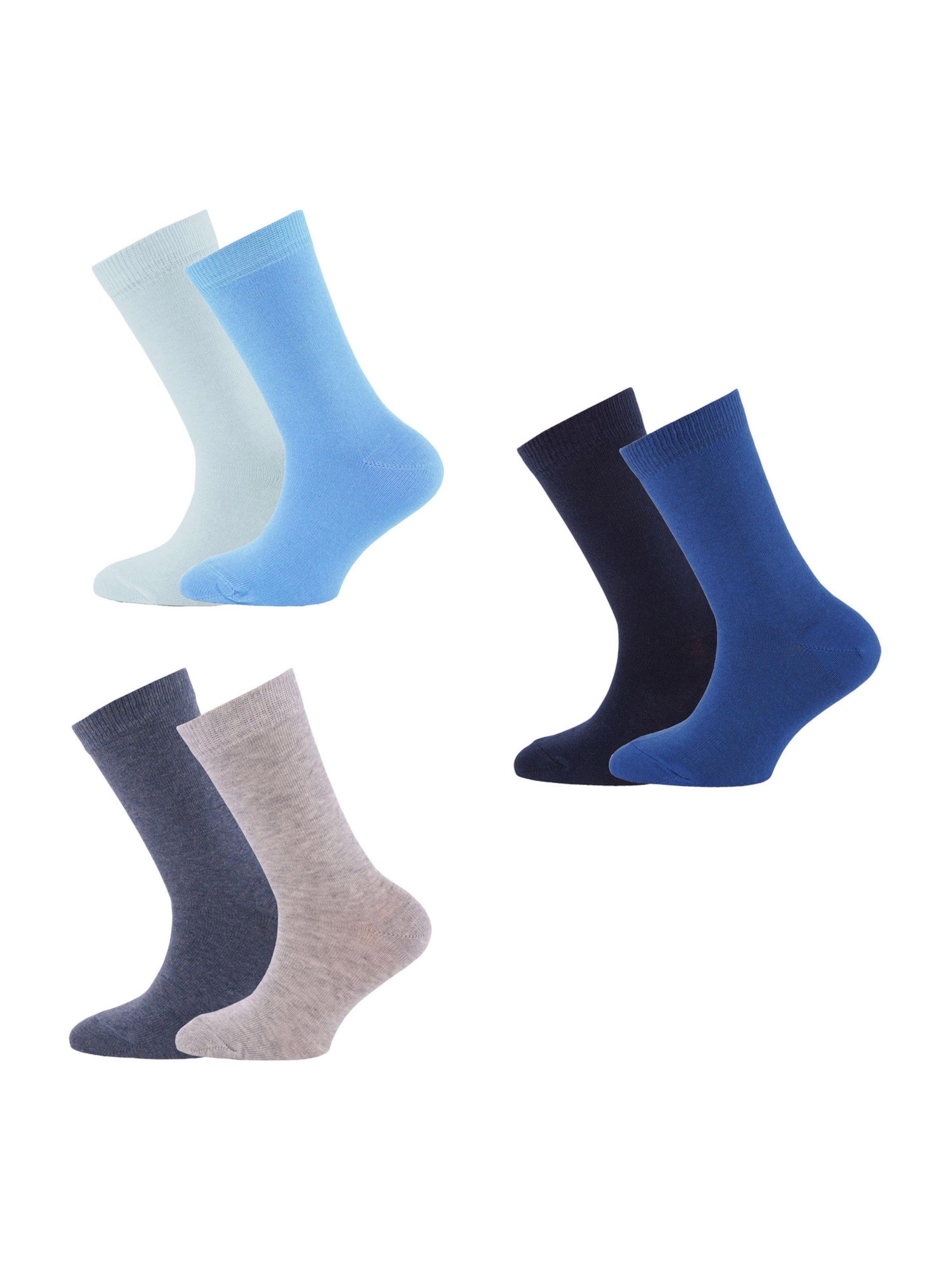 EWERS Regular Socks in Blue: front