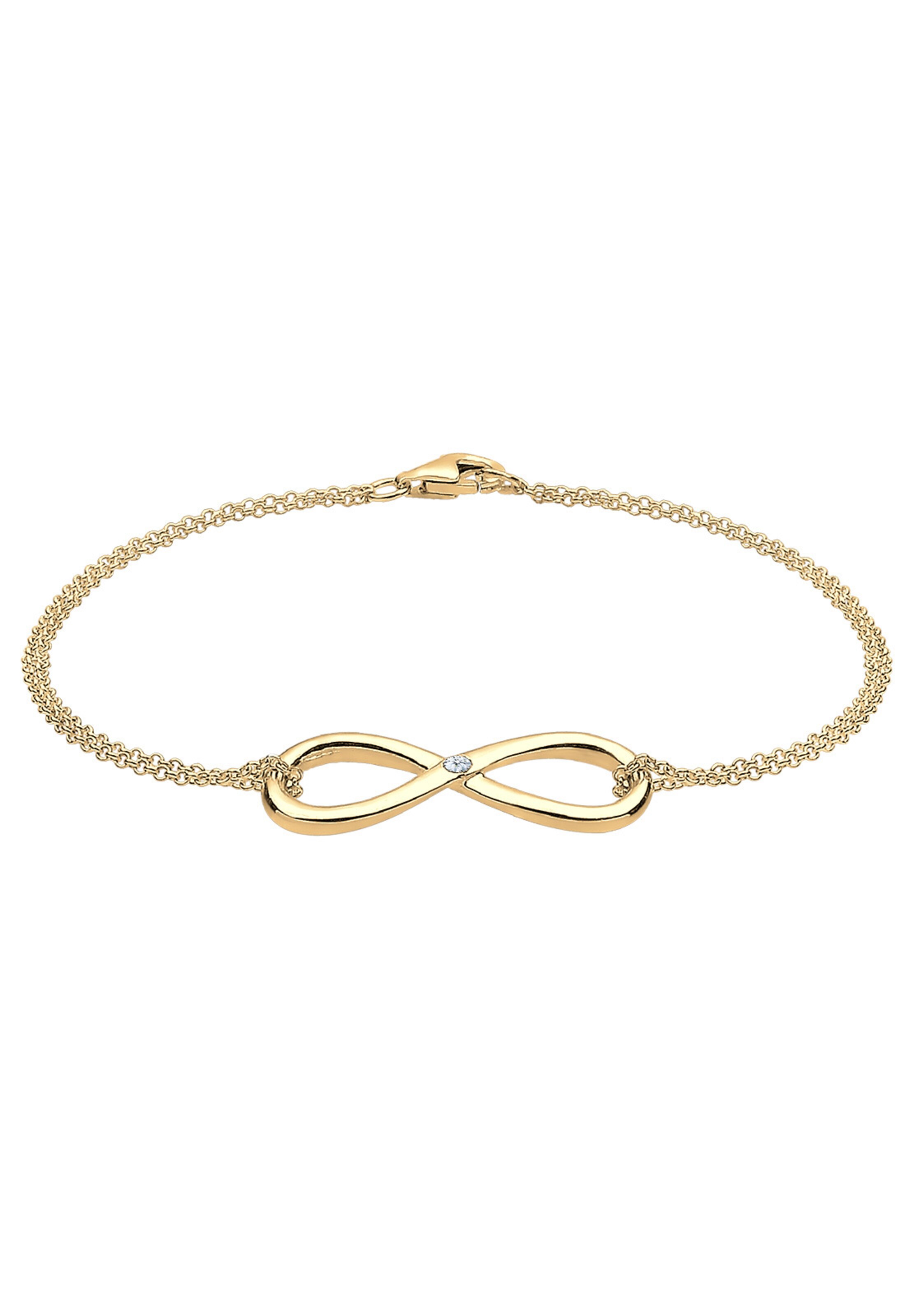 Elli DIAMONDS Armband in Gold: Vorderseite