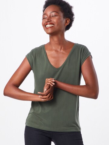 PIECES Shirt 'PCKAMALA' in Green: front