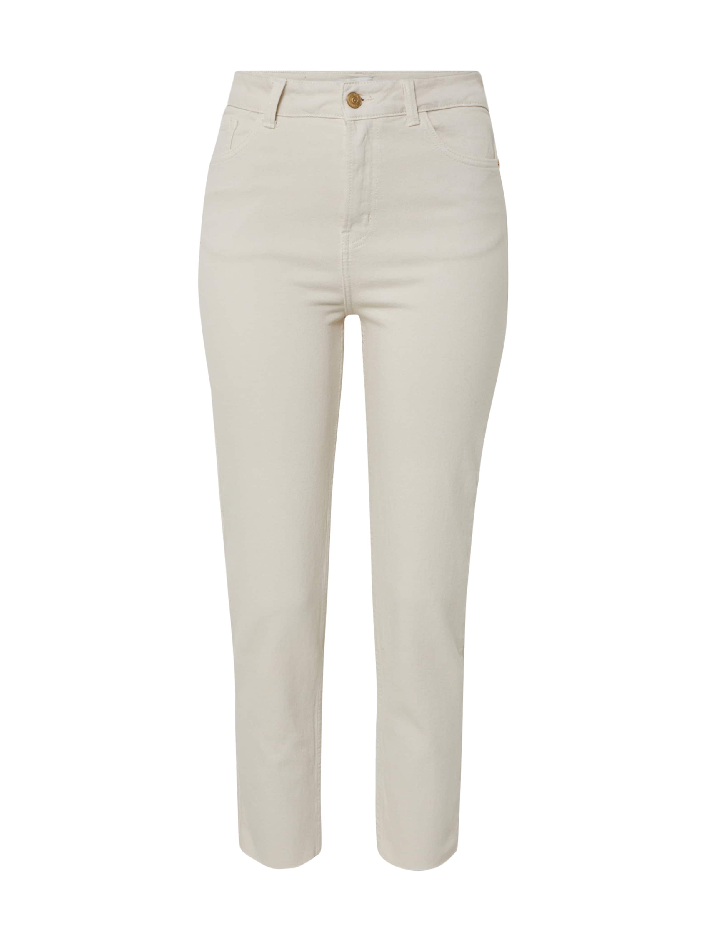 ONLY Slimfit Τζιν σε μπεζ: μπροστά