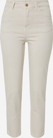 ONLY Slimfit Jeans in Beige: predná strana