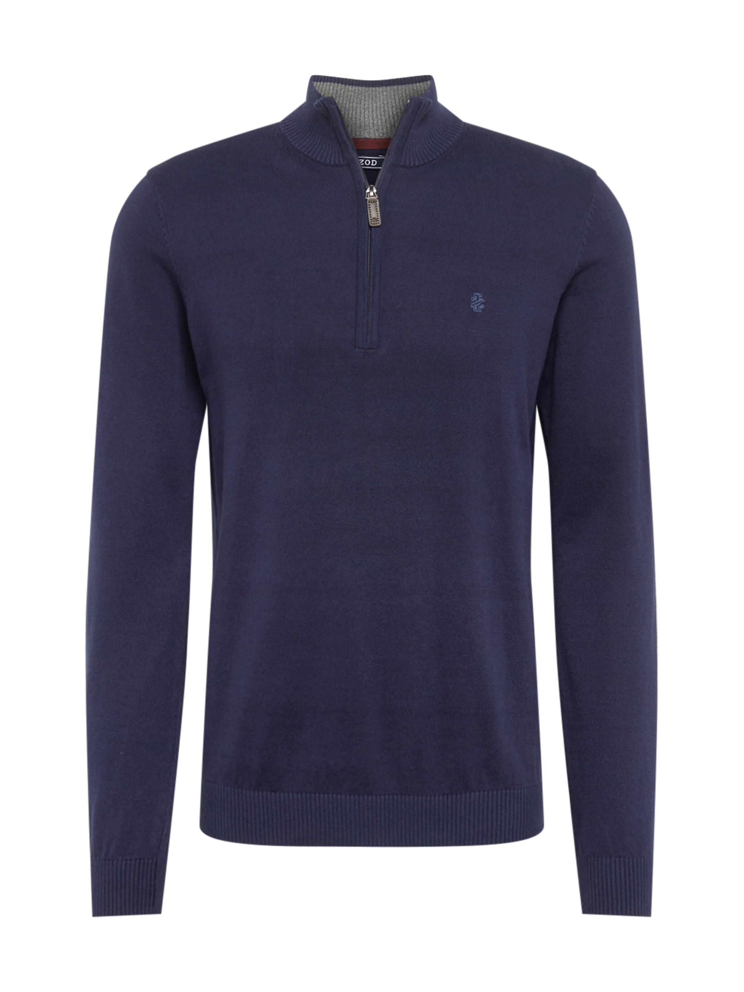 IZOD - Trui '12GG 1/4 ZIP SWEATER' in de kleur Donkerblauw