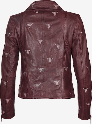 Maze Bikerjacke 'Vegas' in Rot