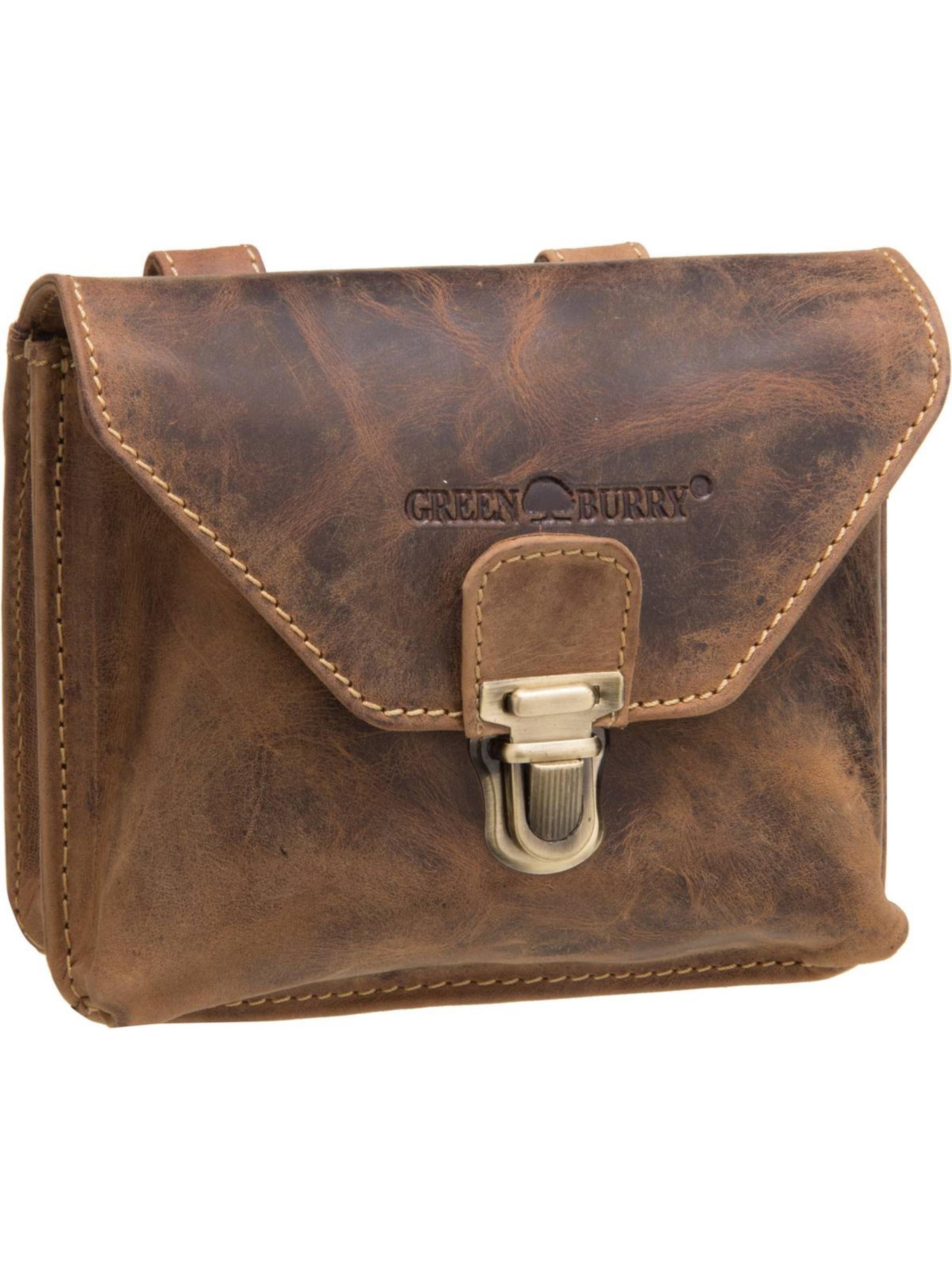 Sacs banane 'Vintage 1754' GREENBURRY en marron : devant